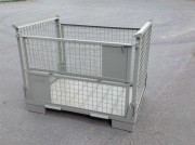 Caisse métallique pliable