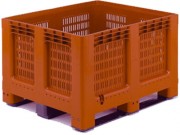 Caisse palette à 3 semelles ou 6 pieds