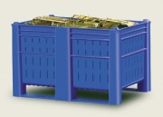 Caisse palette plastique monobloc