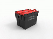 Caisse plastique navette homologuée UN - 4H2V - Capacité : 200L - 65L - 22L