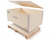 Caisse pliante bois 2 à 4 entrées