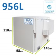 Caisson frigorifique pour véhicule type Jumpy ou Partner rallongé