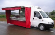 Camion alimentaire de boucher