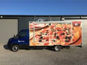 Camion Pizzeria Iveco daily avec four à sole rotative