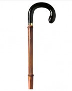 Canne de marche en bambou 90 cm