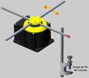 Interrupteur de fin de course à croix