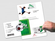 Cartes d'adhérent détachables