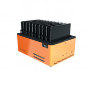 Station de recharge pour tablette - USB-C et A - Capacité : jusqu'à 10 tablettes - Chargement secteur ou usb