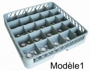 Casier lave-vaisselle à compartiments