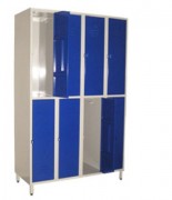 Vestiaire métallique demi casier