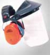 Casque de protection forestier