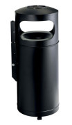 Cendrier corbeille à tête étouffoir 110 L - L.490 x H.1120 mm
