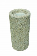 Cendrier urbain en béton à poser - Dim. ?32 x H68 cm