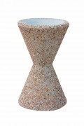 Cendrier urbain en béton - Dim. ?40 x H64 cm