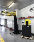 Cercleuse automatique de palettes horizontale