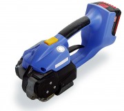 Cercleuse portative électrique - Largeur feuillard : 12 à 16 mm - Force de tension : 900 2000 N - Capacité de cycle : 400