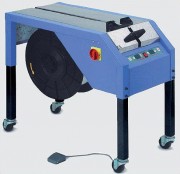 Cercleuse semi automatique robuste - Largeur feuillard : 5 à 12 mm - Force de tension : 5 à 500 N - Vitesse : 4s / cerclage