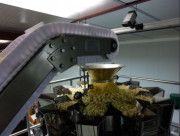 Ligne de pesage et d'ensachage automatique