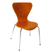 Chaise restaurant en bois contreplaqué - Hauteur d'assise 45 cm