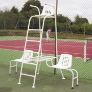 Chaise d'arbitre tennis acier simple - Hauteur d’assise : 2 m