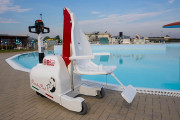 Siège ascenseur de piscine mobile