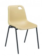 Chaise empilable à coque plastique (x4)
