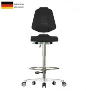 Chaise haute d'atelier réglable  