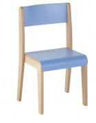 Chaise maternelle bois - T1 à T4 - Hêtre multiplis stratifié