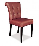 Chaise tissu rembourrée