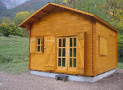 Chalet mezzanine en kit