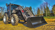 Chargeur frontal agricole pour tracteur