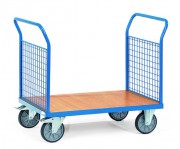Chariot 2 ridelles en treillis métallique