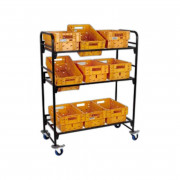 Chariot 8 bacs postaux