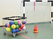 Chariot à ballons à maille