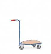 Chariot à col de cygne en tube d'acier