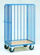 Chariot à côtés en tubes verticaux