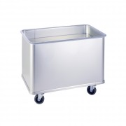 Chariot à linge à fond mobile en aluminium - 180 à 740 L