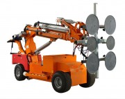 Chariot à palonnier à ventouse télécommandé