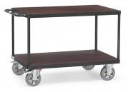 Chariot à plateaux en contreplaqué antidérapant