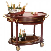 Chariot bar classique à alcools