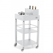 Chariot bar réfrigéré à vin