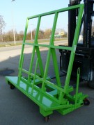 Chariot chevalet à fond ouvrant - Capacité 2000 kg
