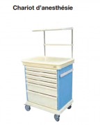 Chariot d'anesthésie et de réanimation