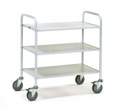 Chariot de bureau 3 plateaux 150 Kg