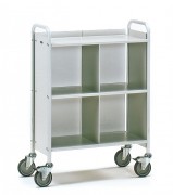 Chariot de bureaux acier