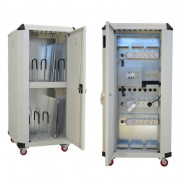 Chariot de charge compact pour ordinateur portable - 15 ou 30 PC - Jusqu’à 15,6'' - Avec timer de charge