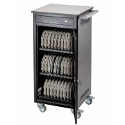 Chariot de charge multimédia - 30 tablettes PC - Jusqu’à 15,6'' - Charge via HUB USB-C - Témoin LED