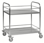 Chariot de cuisine inox