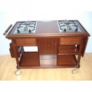 Chariot de la gamme classique à plaques de flambe