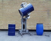 Chariot de manutention INOX pour fûts et bobines